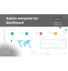 Admin template for dashboard