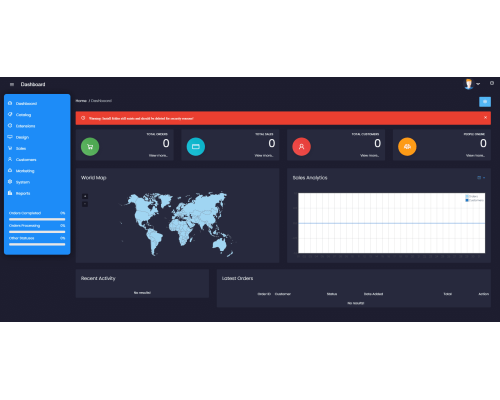 Dark template for dashboard Dark template for dashboard