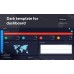 Dark template for dashboard